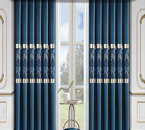 background curtain banner