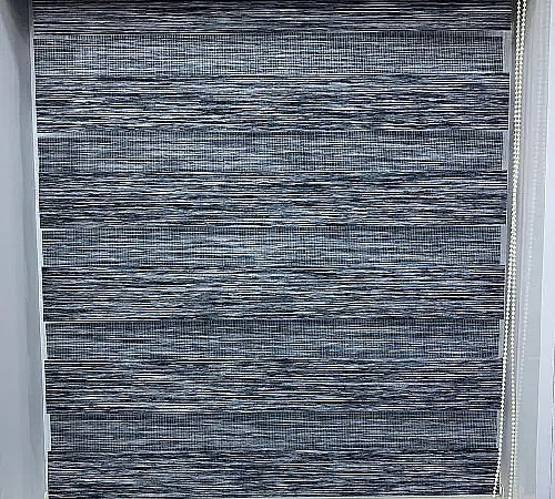 zebra curtain banner